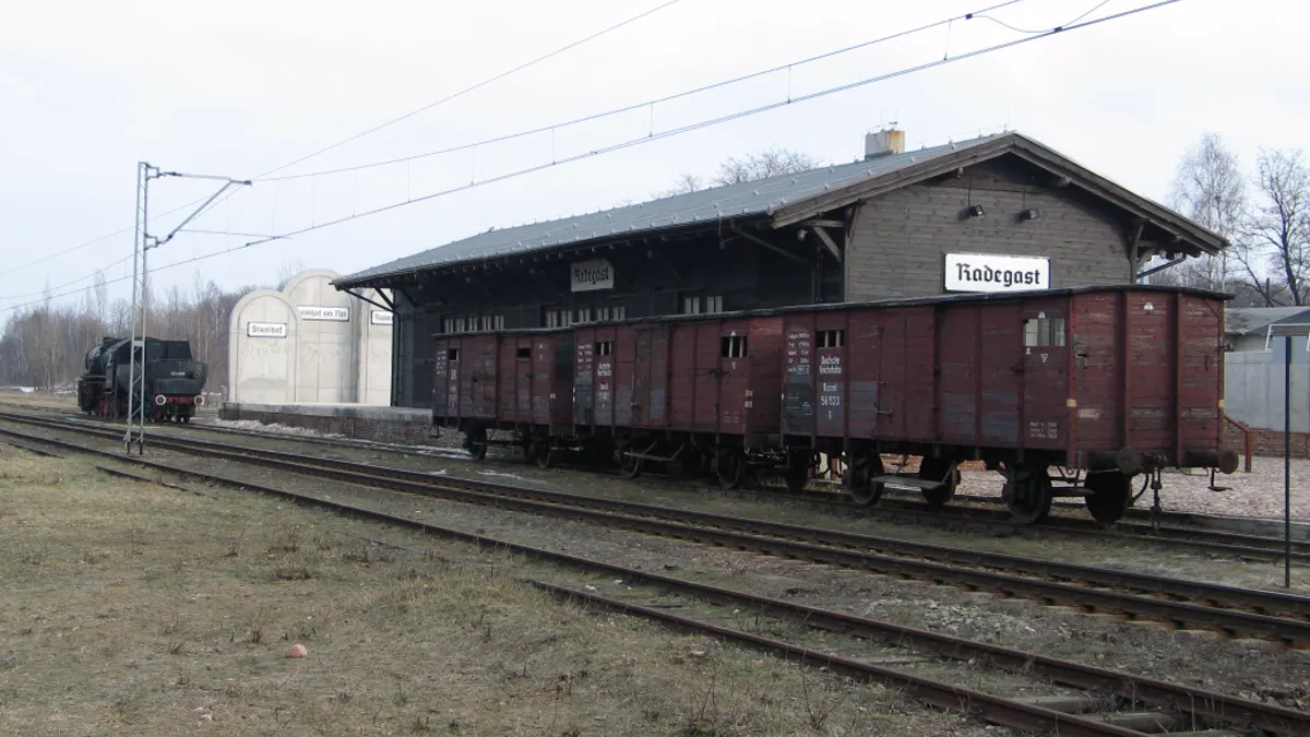 Radegast Station Memorial