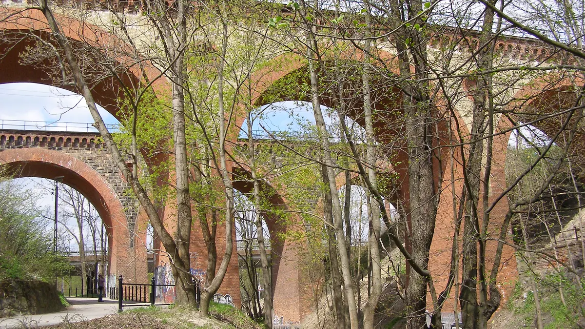 Railway Viaducts over the Łyna