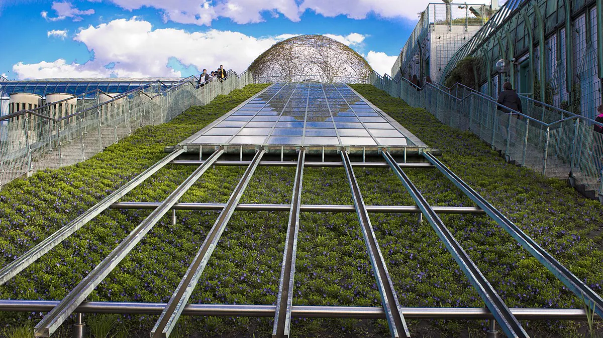 University of Warsaw Library Roof Garden